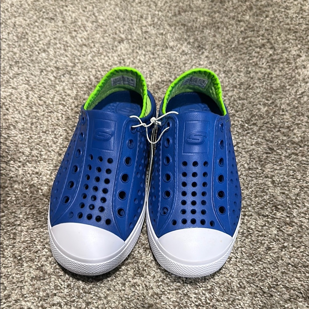 Skechers Kids Blue Slip-On Shoes